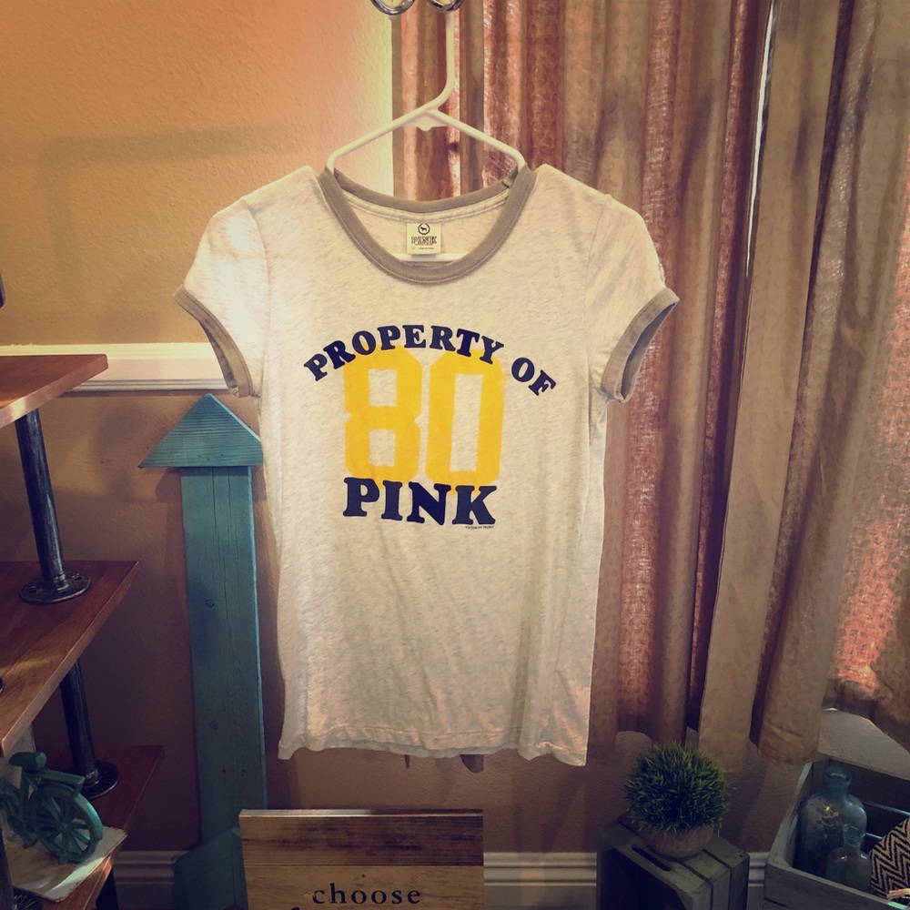 Cute, Casual VS Pink Tee